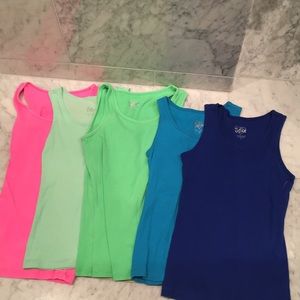 Justice tank top bundle- sizes 10-12!!!